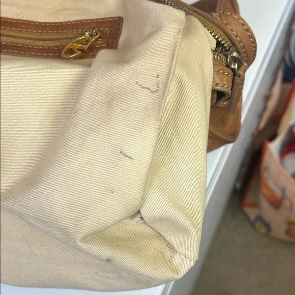 Valentino Garavani Brown Leather Satchel with COA - Picture 11 of 14